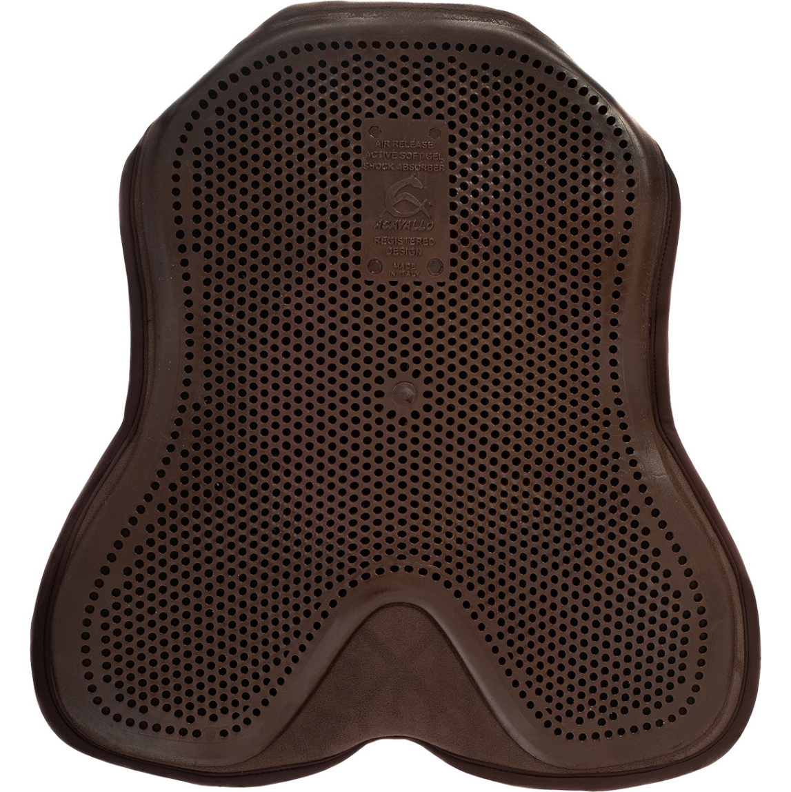 2026 Acavallo Siège Standard Sauveteur Saut Classique Gel-Out Dri-Lex 10mm AC520 - Brown